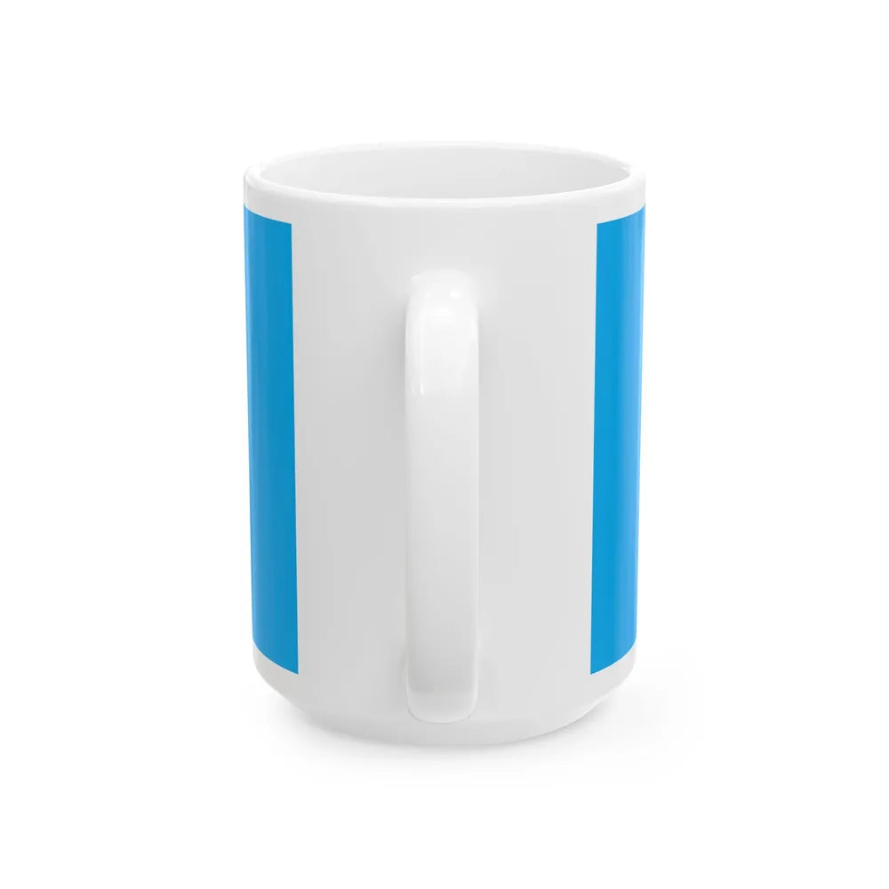 Proposed flag of Fiji 2015 design 50 (Fiji) White Coffee Mug - Go Mug Yourself
