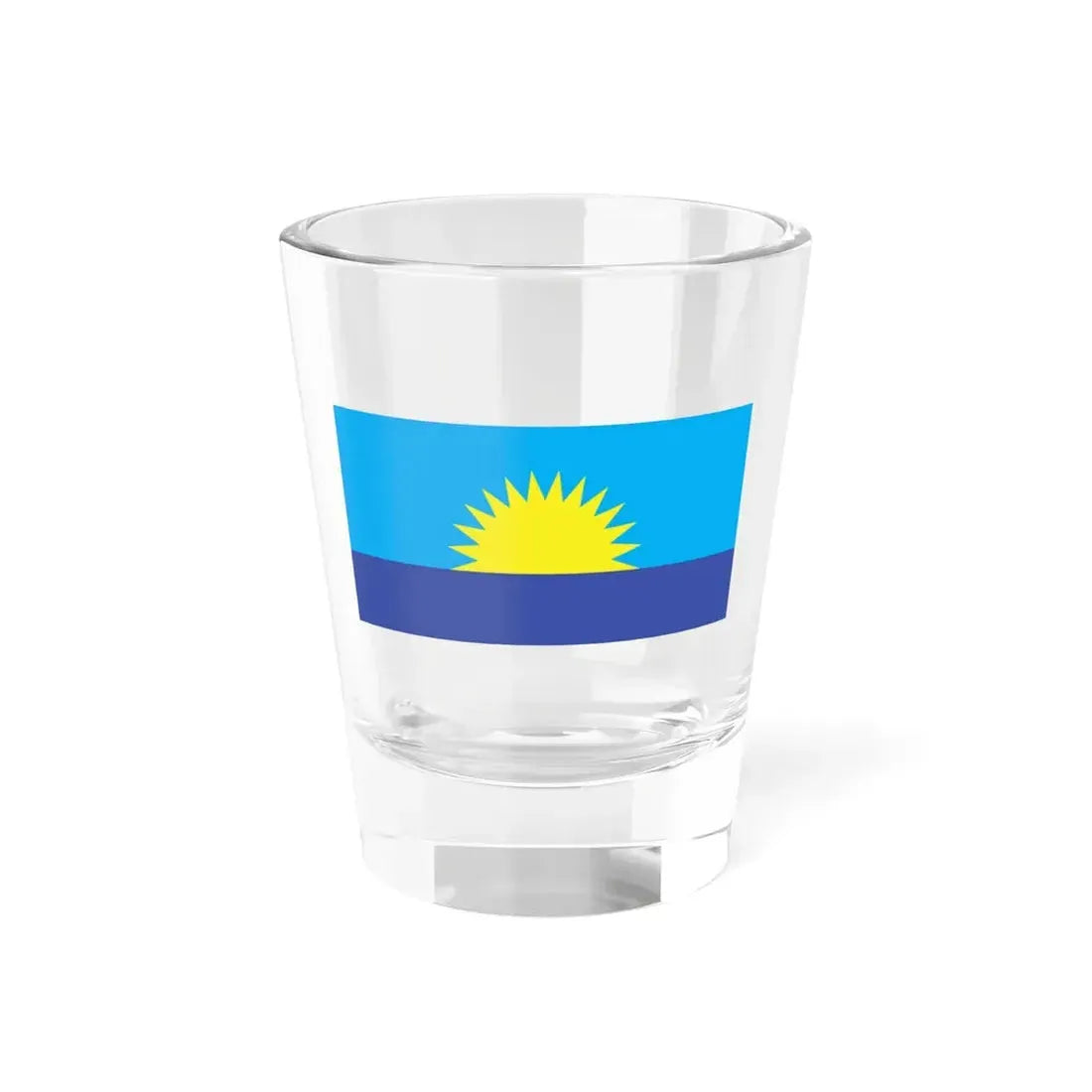 Proposed flag of Fiji 2015 design 51 (Fiji) Shot Glass 1.5oz 1.5oz - Go Mug Yourself