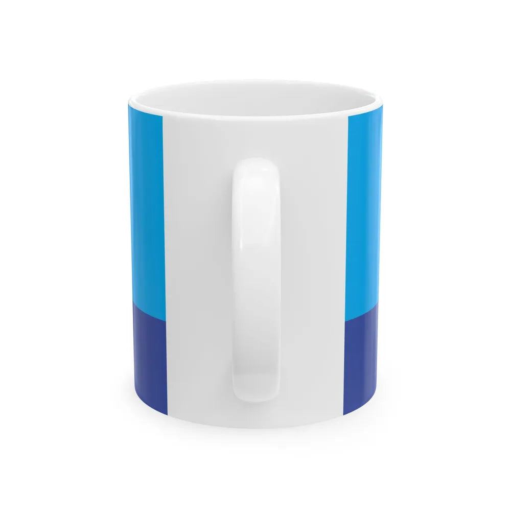 Proposed flag of Fiji 2015 design 51 (Fiji) White Coffee Mug - Go Mug Yourself