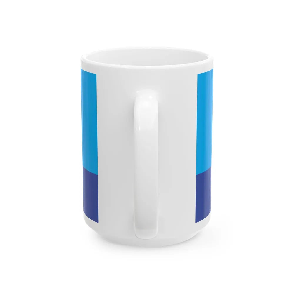 Proposed flag of Fiji 2015 design 51 (Fiji) White Coffee Mug - Go Mug Yourself