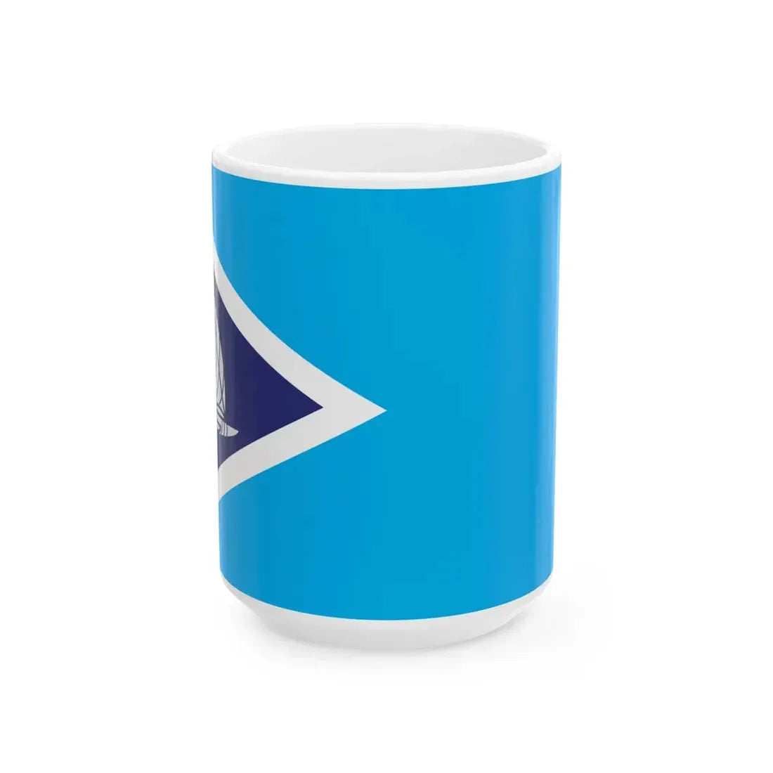 Proposed flag of Fiji 2015 design 52 (Fiji) White Coffee Mug 15oz - Go Mug Yourself