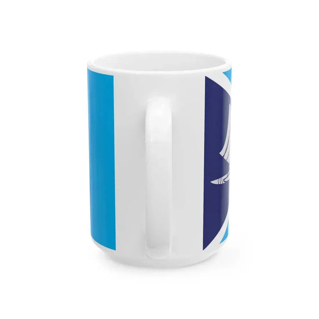 Proposed flag of Fiji 2015 design 52 (Fiji) White Coffee Mug - Go Mug Yourself