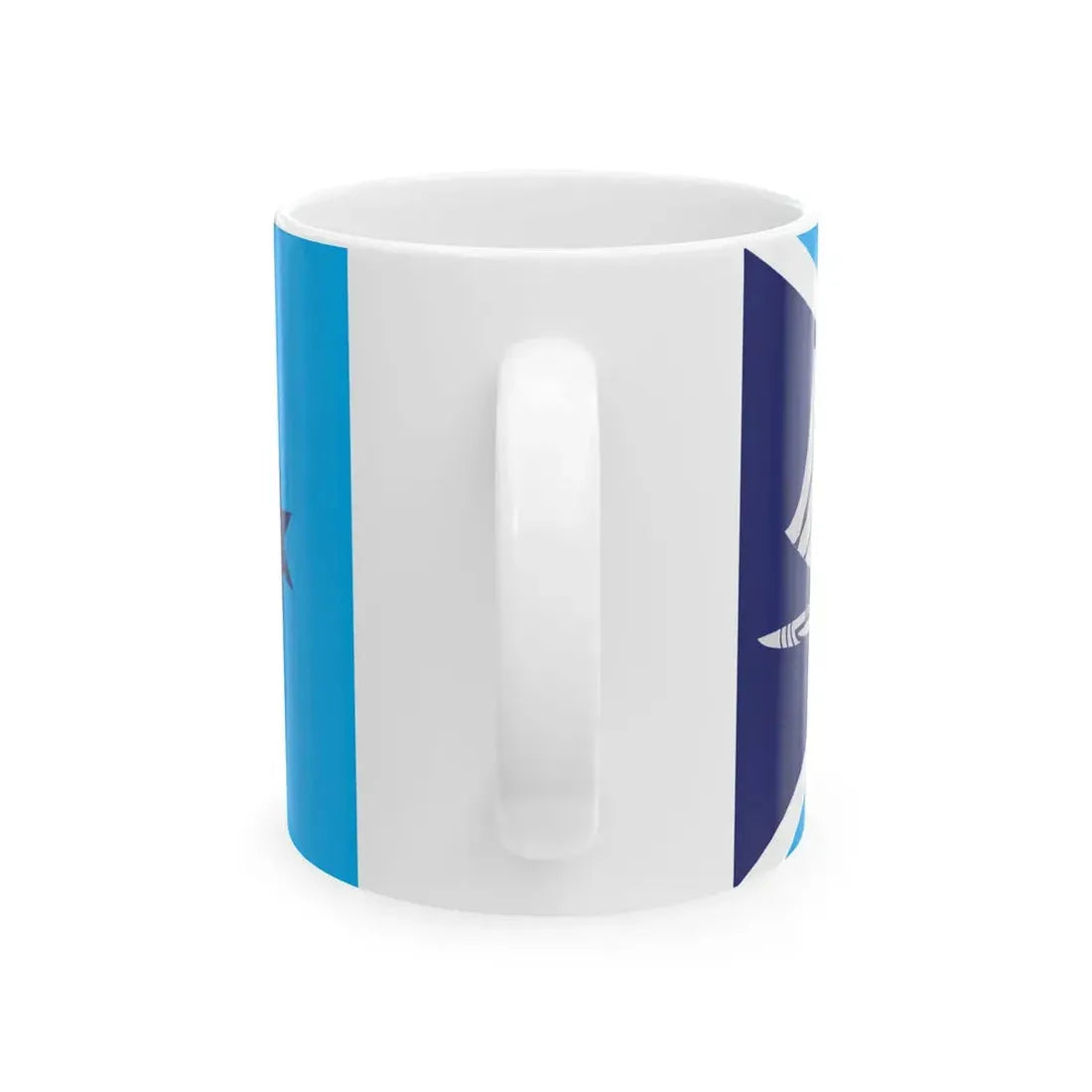 Proposed flag of Fiji 2015 design 53 (Fiji) White Coffee Mug - Go Mug Yourself