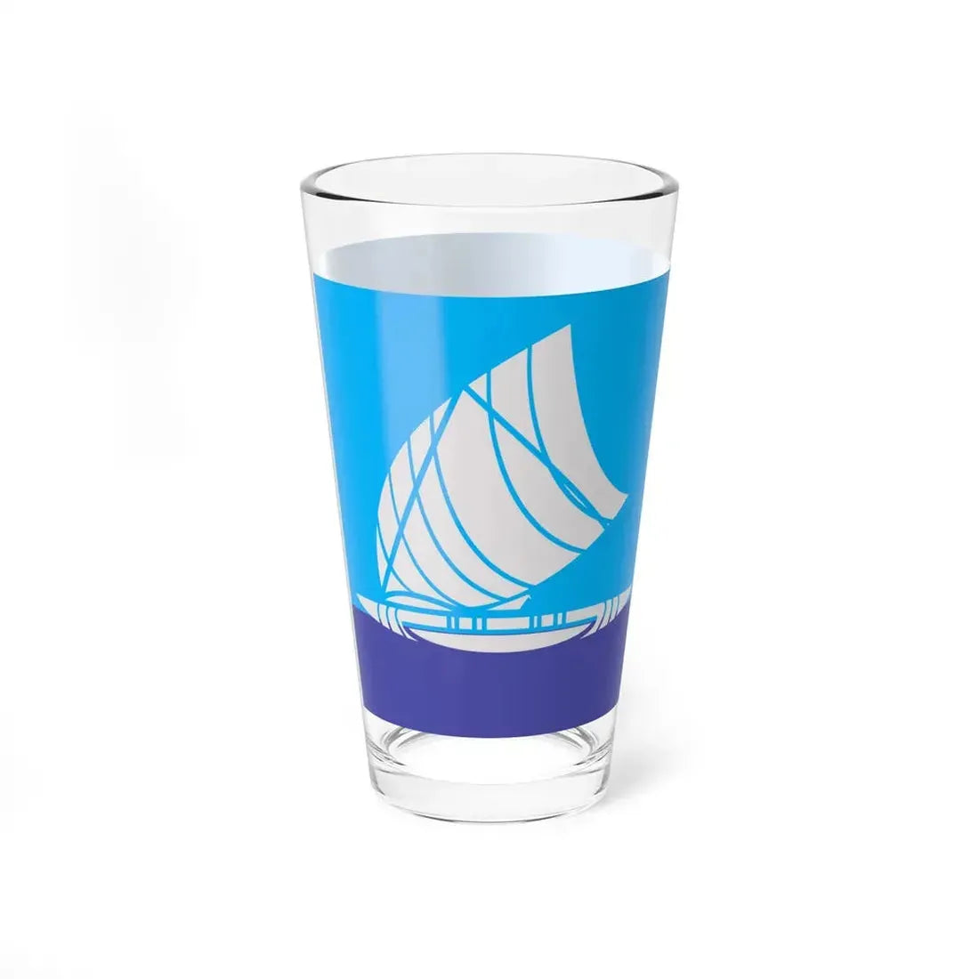 Proposed flag of Fiji 2015 design 55 (Fiji) Pint Glass 16oz - Go Mug Yourself