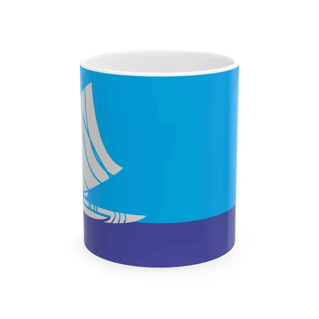 Proposed flag of Fiji 2015 design 55 (Fiji) White Coffee Mug 11oz - Go Mug Yourself