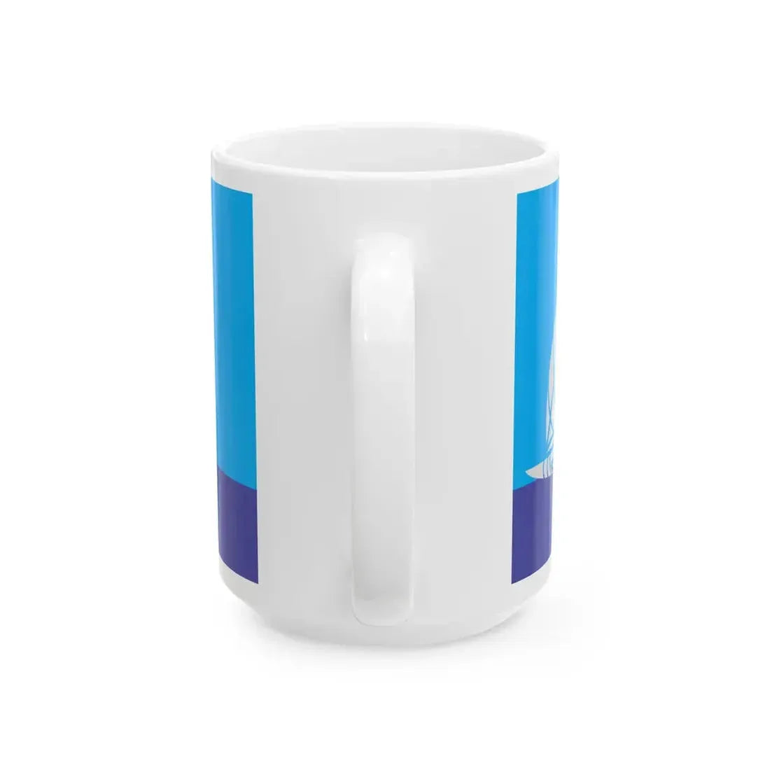 Proposed flag of Fiji 2015 design 55 (Fiji) White Coffee Mug - Go Mug Yourself
