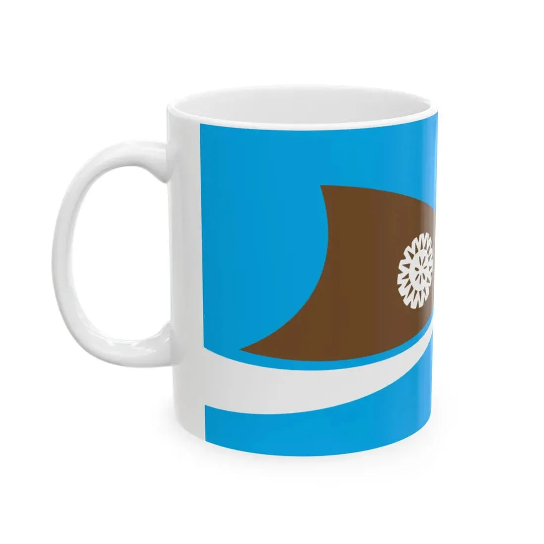 Proposed flag of Fiji 2015 design 56 (Fiji) White Coffee Mug - Go Mug Yourself
