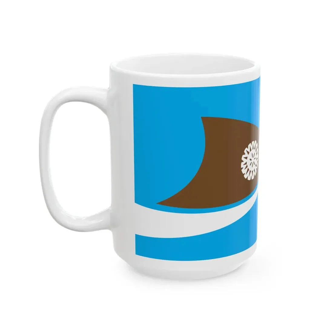 Proposed flag of Fiji 2015 design 56 (Fiji) White Coffee Mug - Go Mug Yourself