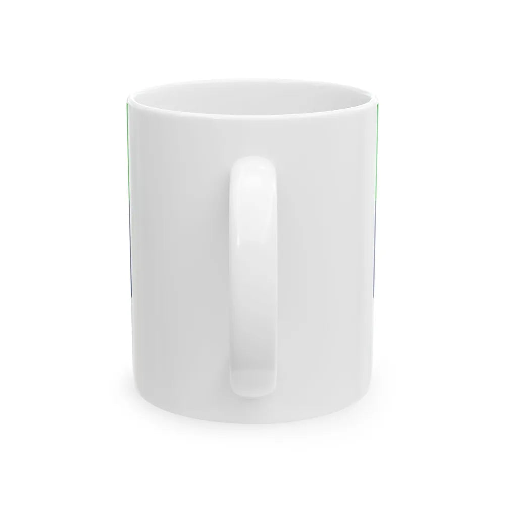 Proposed flag of Independent Patagonia (Argentina) White Coffee Mug - Go Mug Yourself