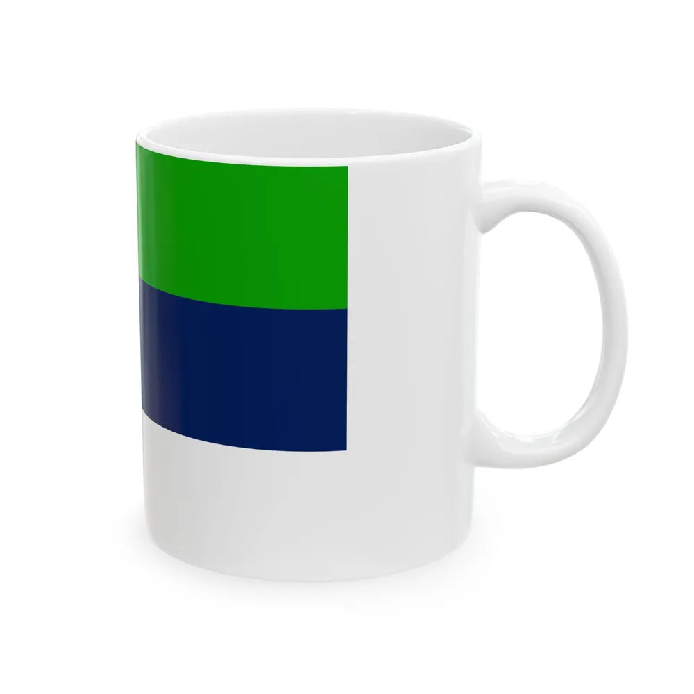 Proposed flag of Independent Patagonia (Argentina) White Coffee Mug - Go Mug Yourself