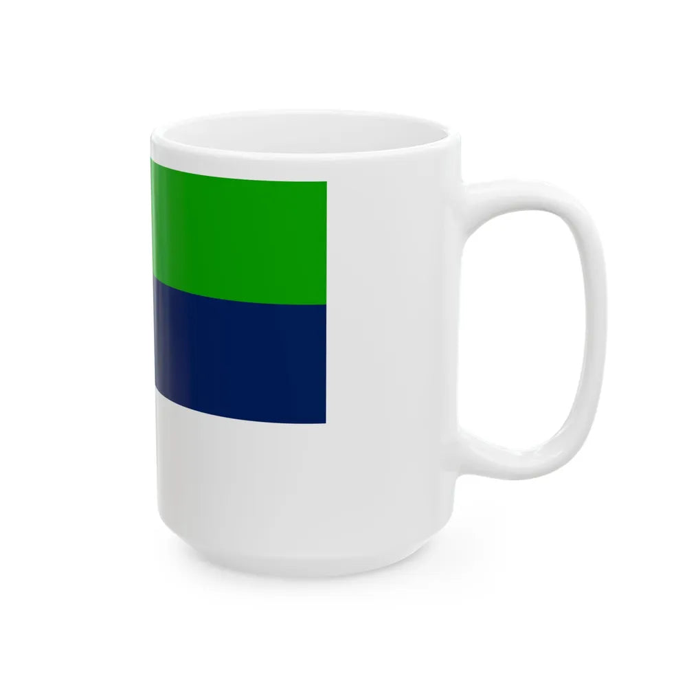 Proposed flag of Independent Patagonia (Argentina) White Coffee Mug - Go Mug Yourself