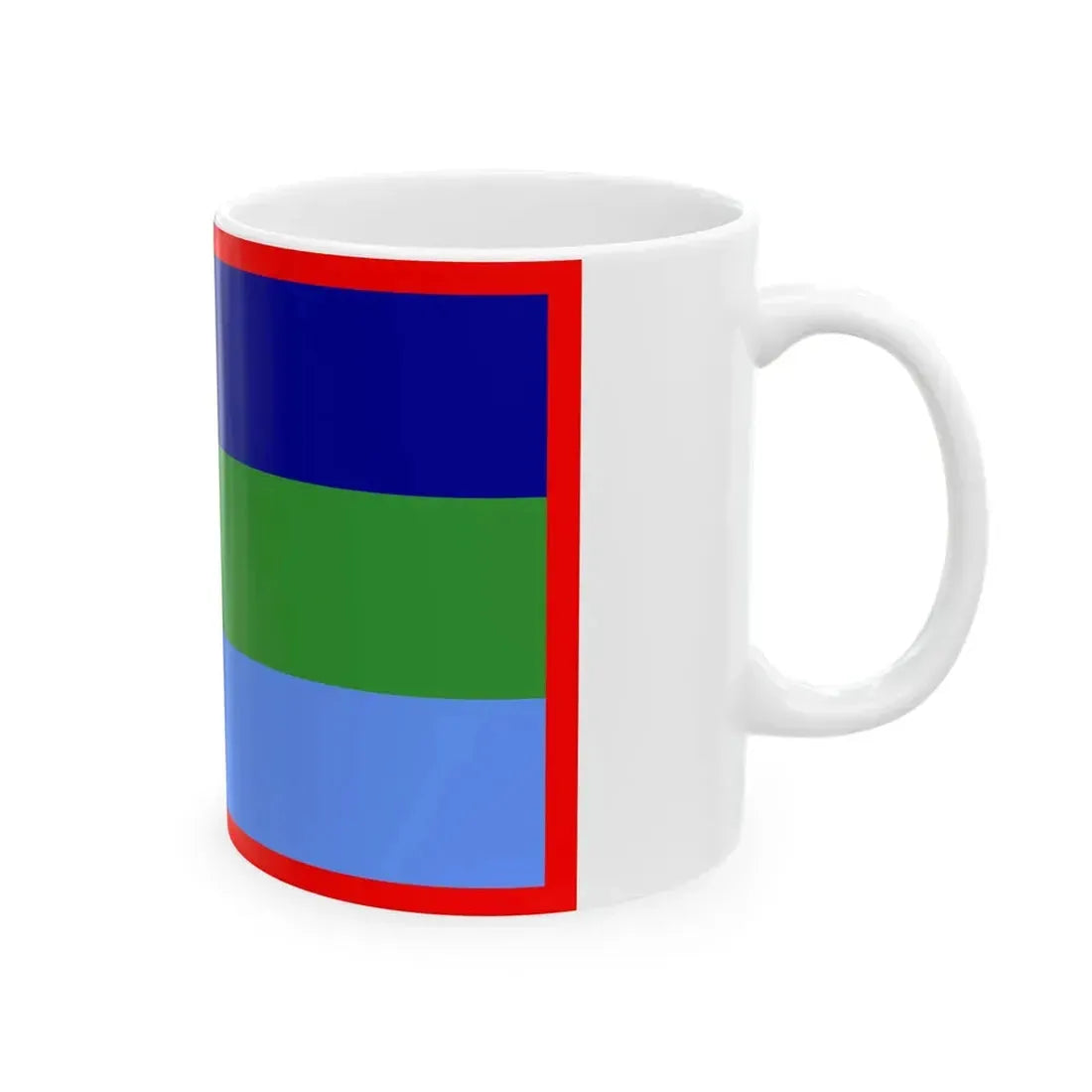Proposed flag of India 1904 (India) White Coffee Mug - Go Mug Yourself