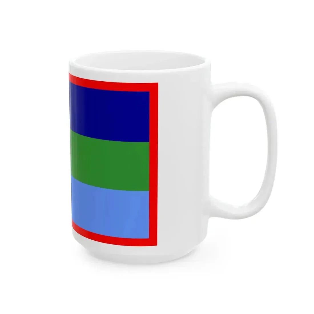 Proposed flag of India 1904 (India) White Coffee Mug - Go Mug Yourself