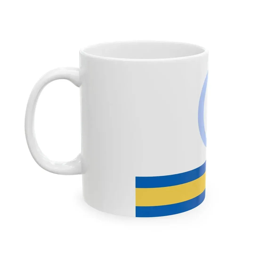 Proposed flag of Iraq Coalition Provisional Authority 2004 (Iraq) White Coffee Mug - Go Mug Yourself