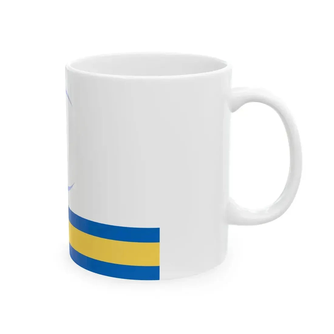 Proposed flag of Iraq Coalition Provisional Authority 2004 (Iraq) White Coffee Mug - Go Mug Yourself