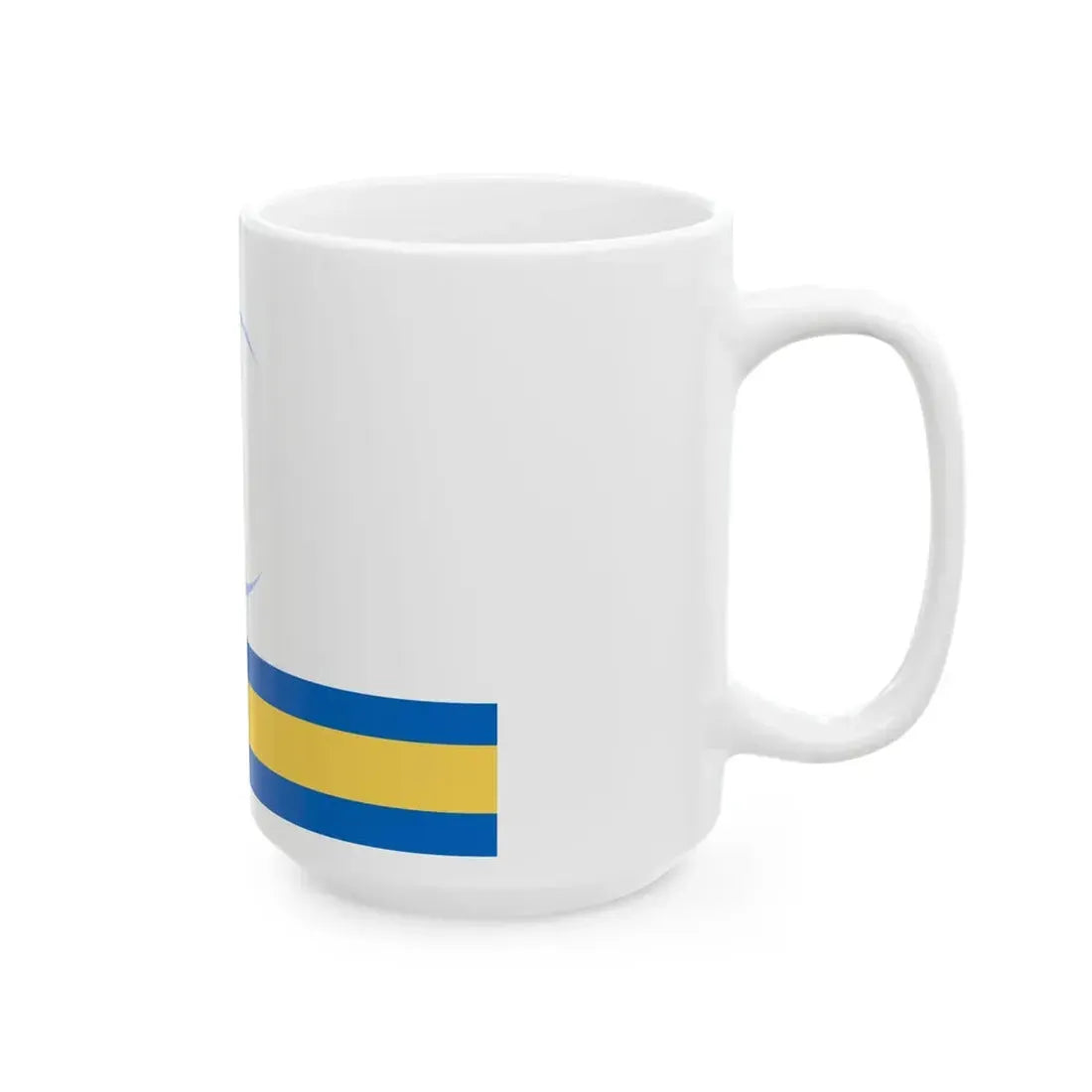 Proposed flag of Iraq Coalition Provisional Authority 2004 (Iraq) White Coffee Mug - Go Mug Yourself