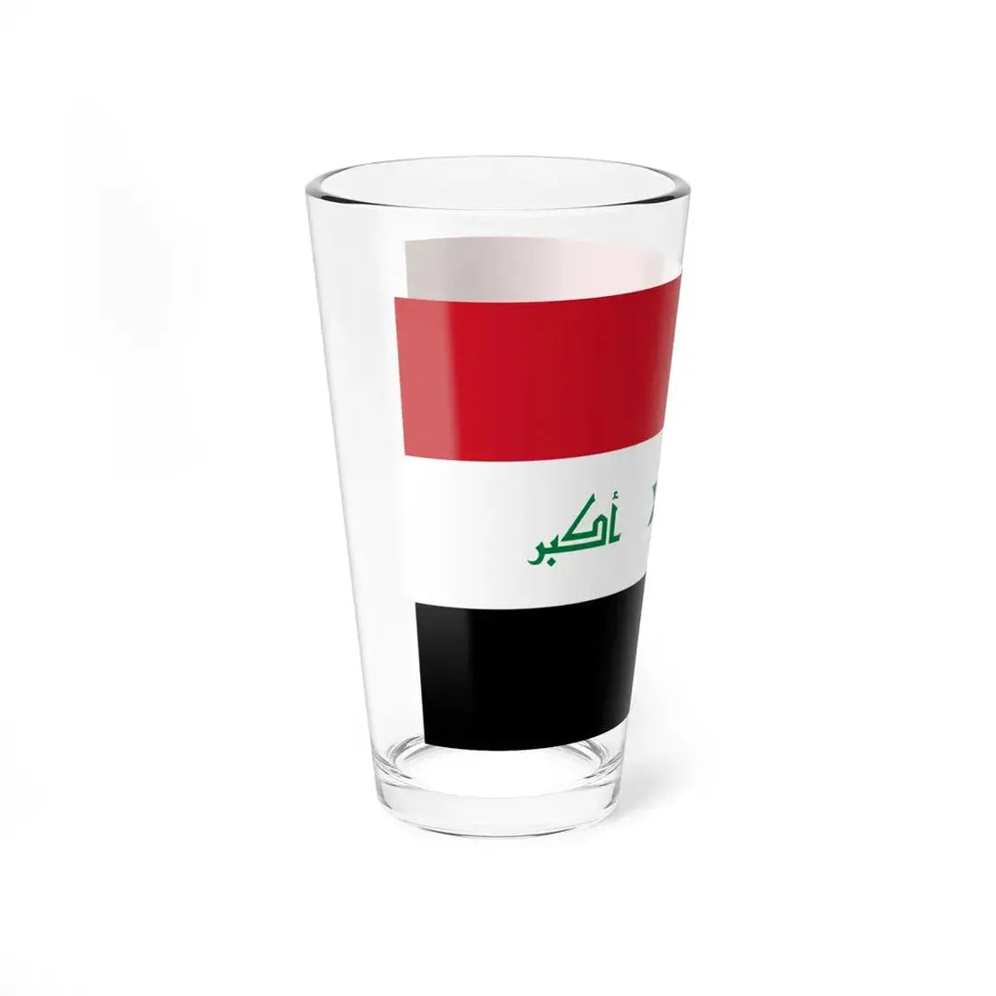 Proposed flag of Iraq first proposal 2008 (Iraq) Pint Glass 16oz - Go Mug Yourself