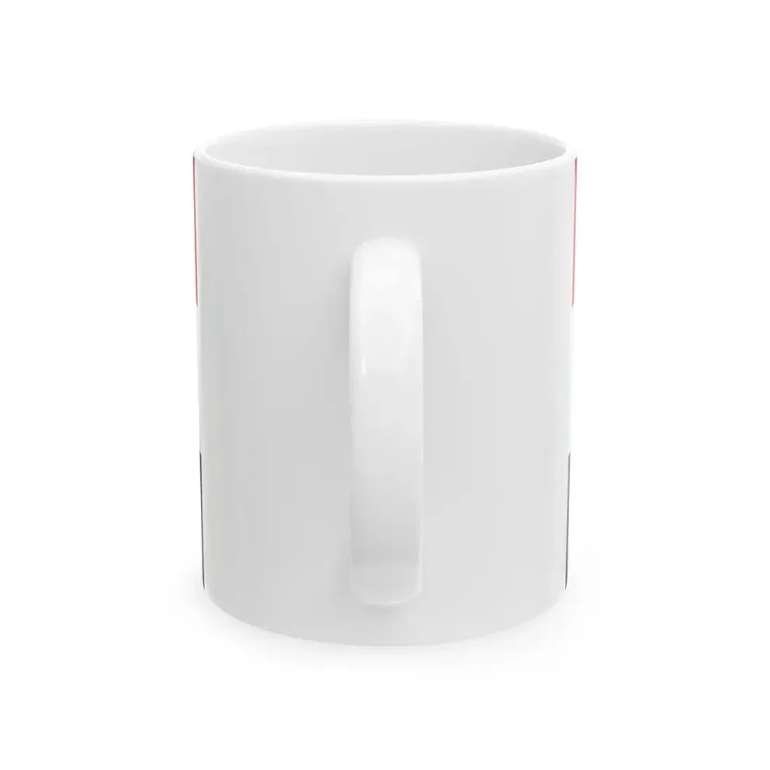 Proposed flag of Iraq first proposal 2008 (Iraq) White Coffee Mug - Go Mug Yourself