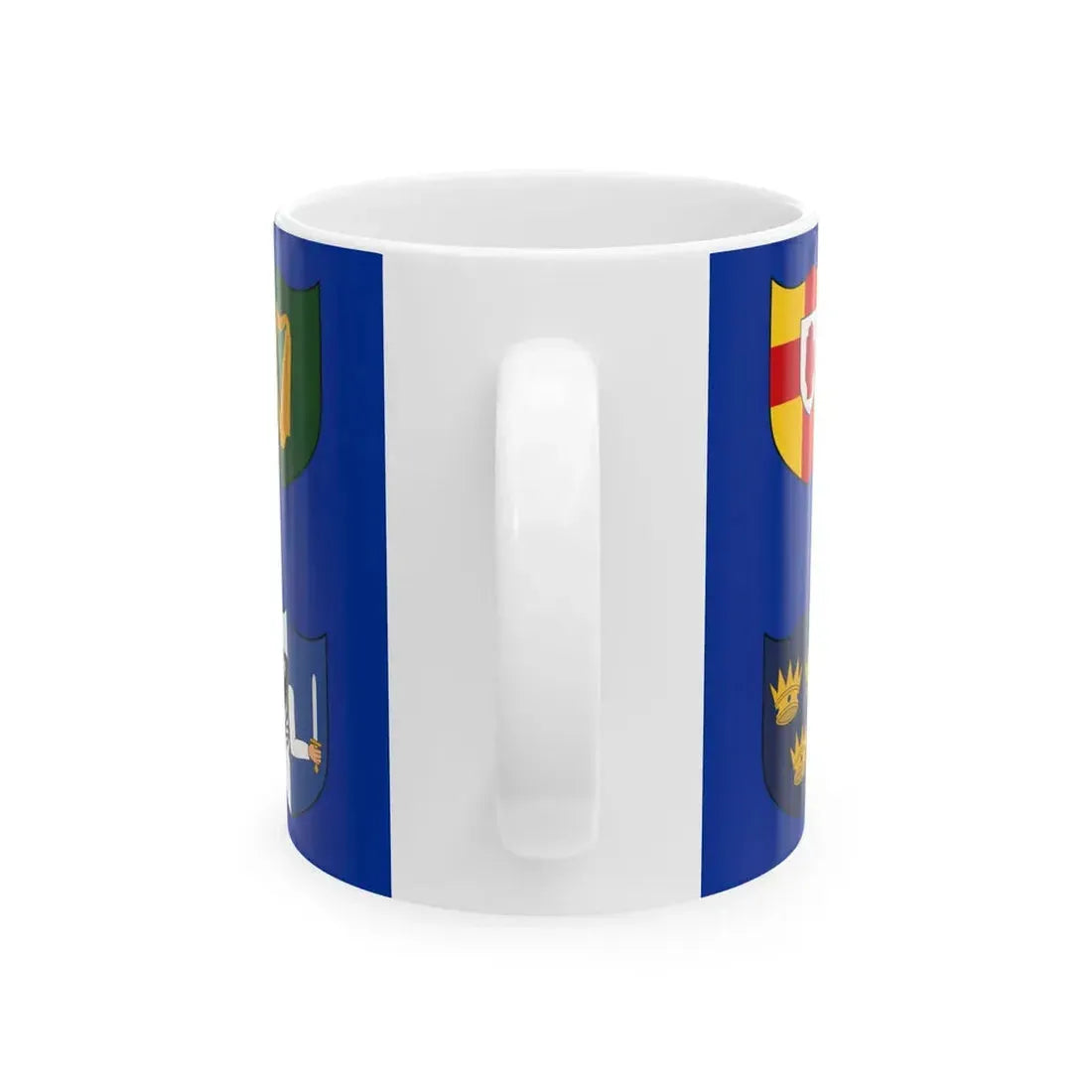 Proposed flag of Ireland 1928 (Ireland) White Coffee Mug - Go Mug Yourself