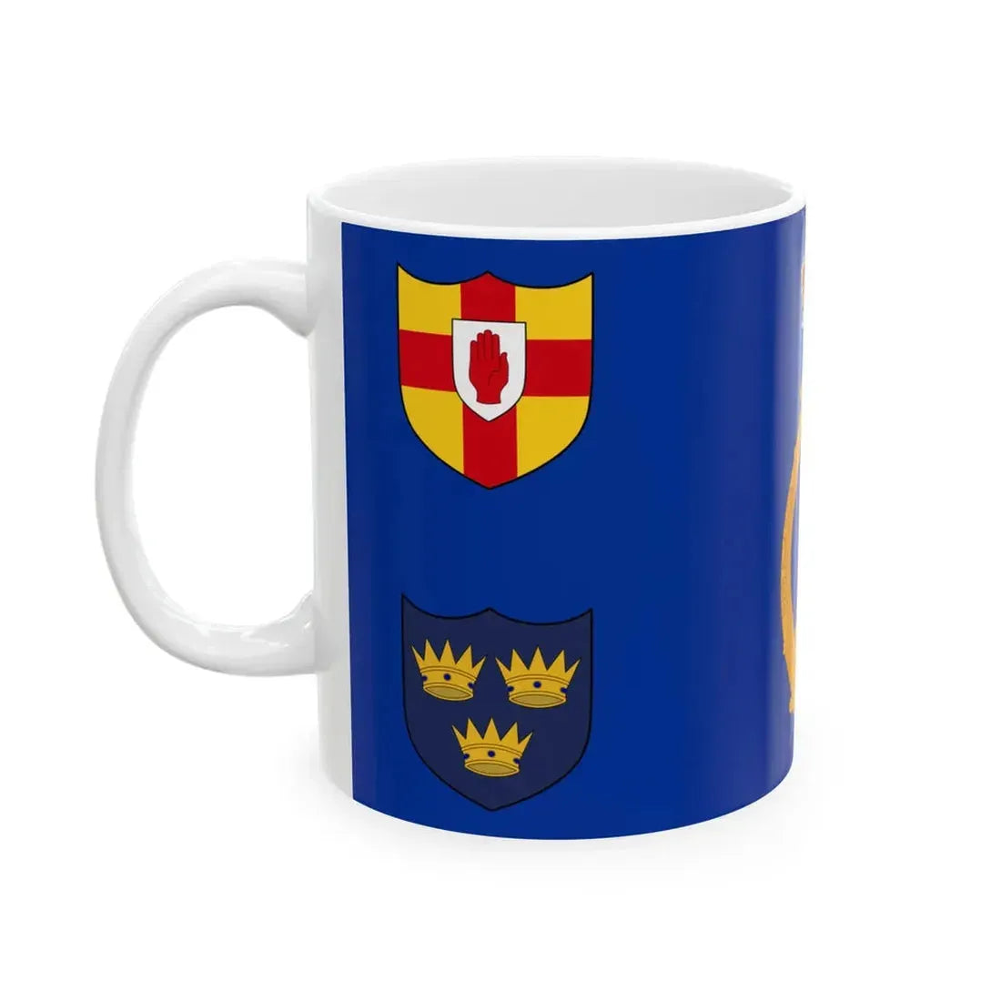 Proposed flag of Ireland 1928 (Ireland) White Coffee Mug - Go Mug Yourself