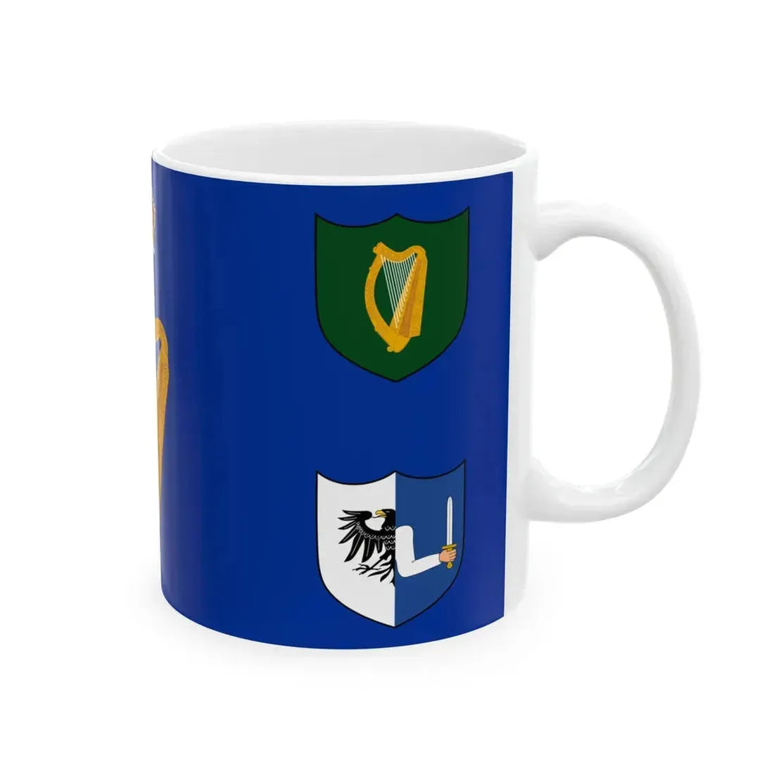 Proposed flag of Ireland 1928 (Ireland) White Coffee Mug - Go Mug Yourself