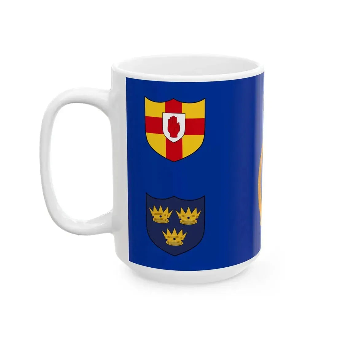 Proposed flag of Ireland 1928 (Ireland) White Coffee Mug - Go Mug Yourself