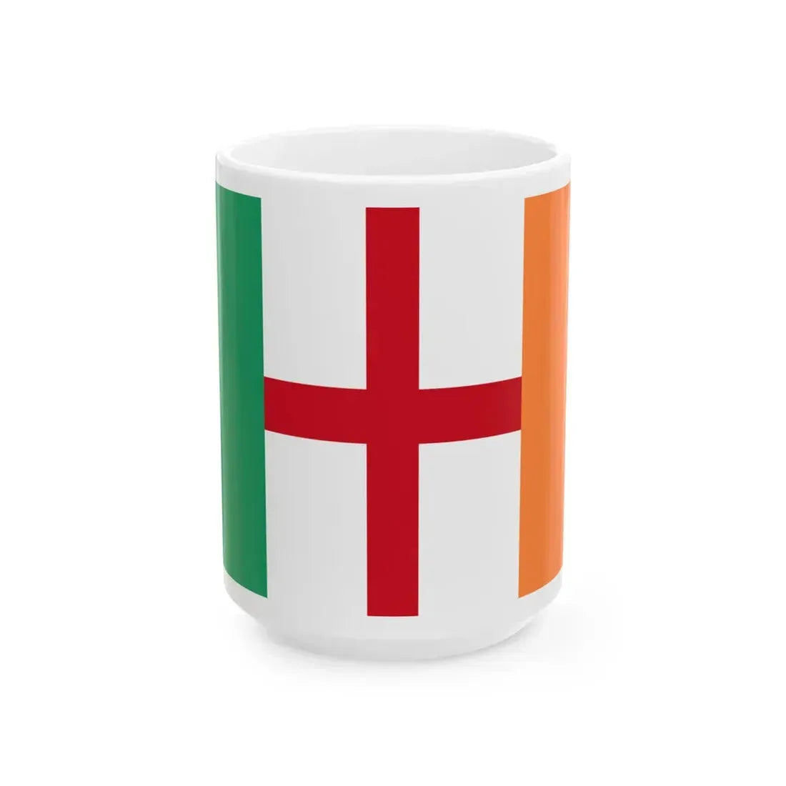 Proposed flag of Ireland 1937 (Ireland) White Coffee Mug 15oz - Go Mug Yourself