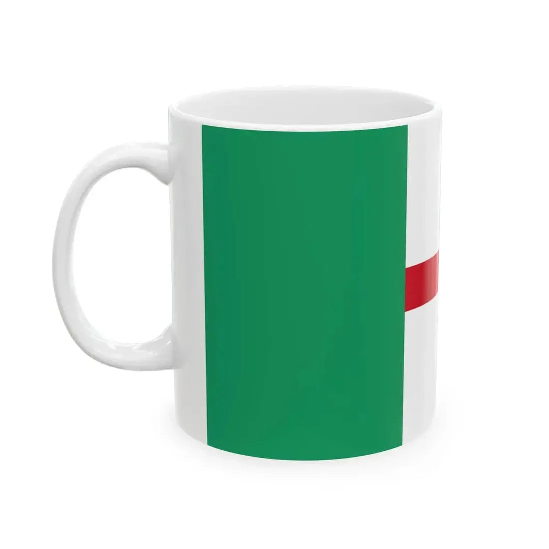 Proposed flag of Ireland 1937 (Ireland) White Coffee Mug - Go Mug Yourself