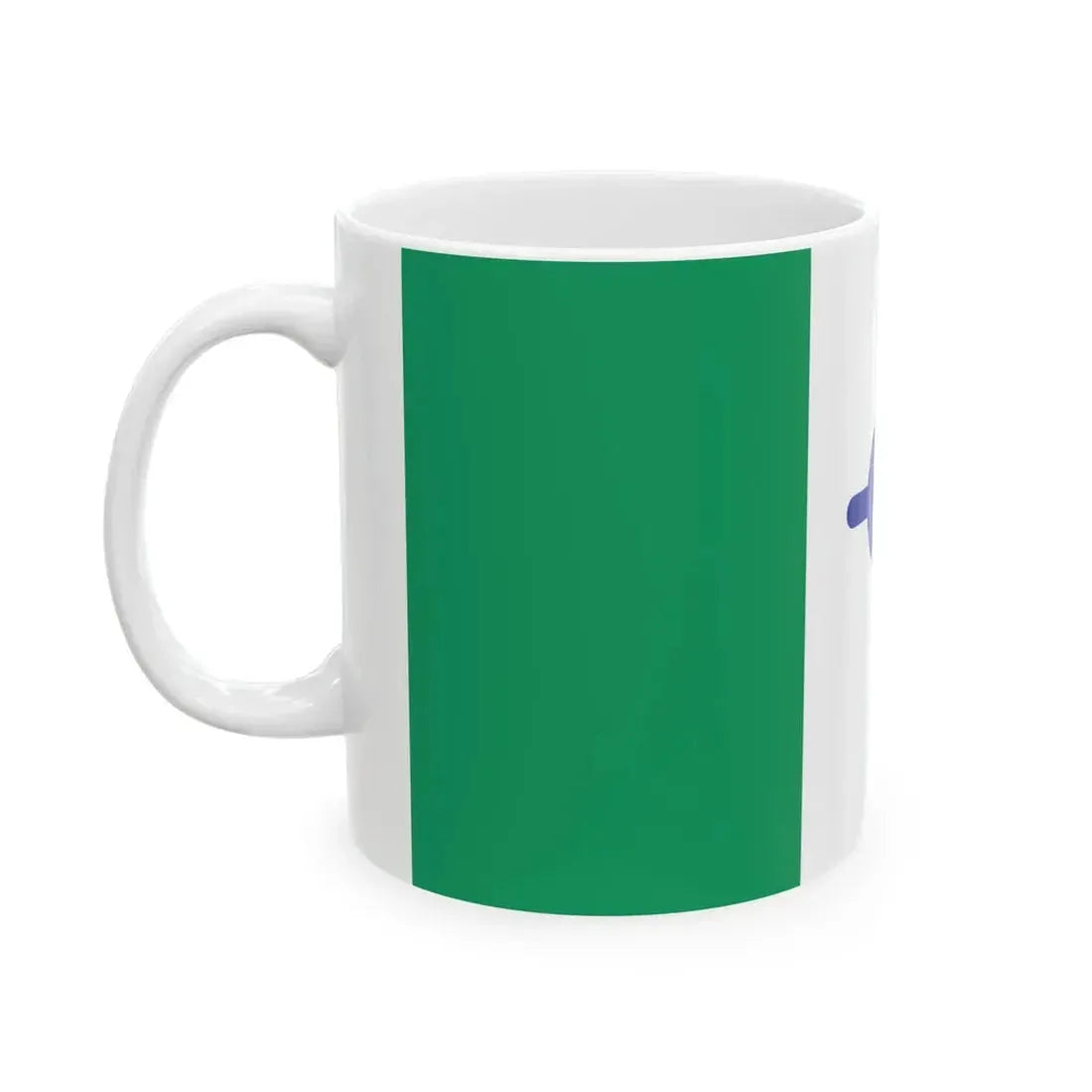 Proposed flag of Ireland 1951 (Ireland) White Coffee Mug - Go Mug Yourself