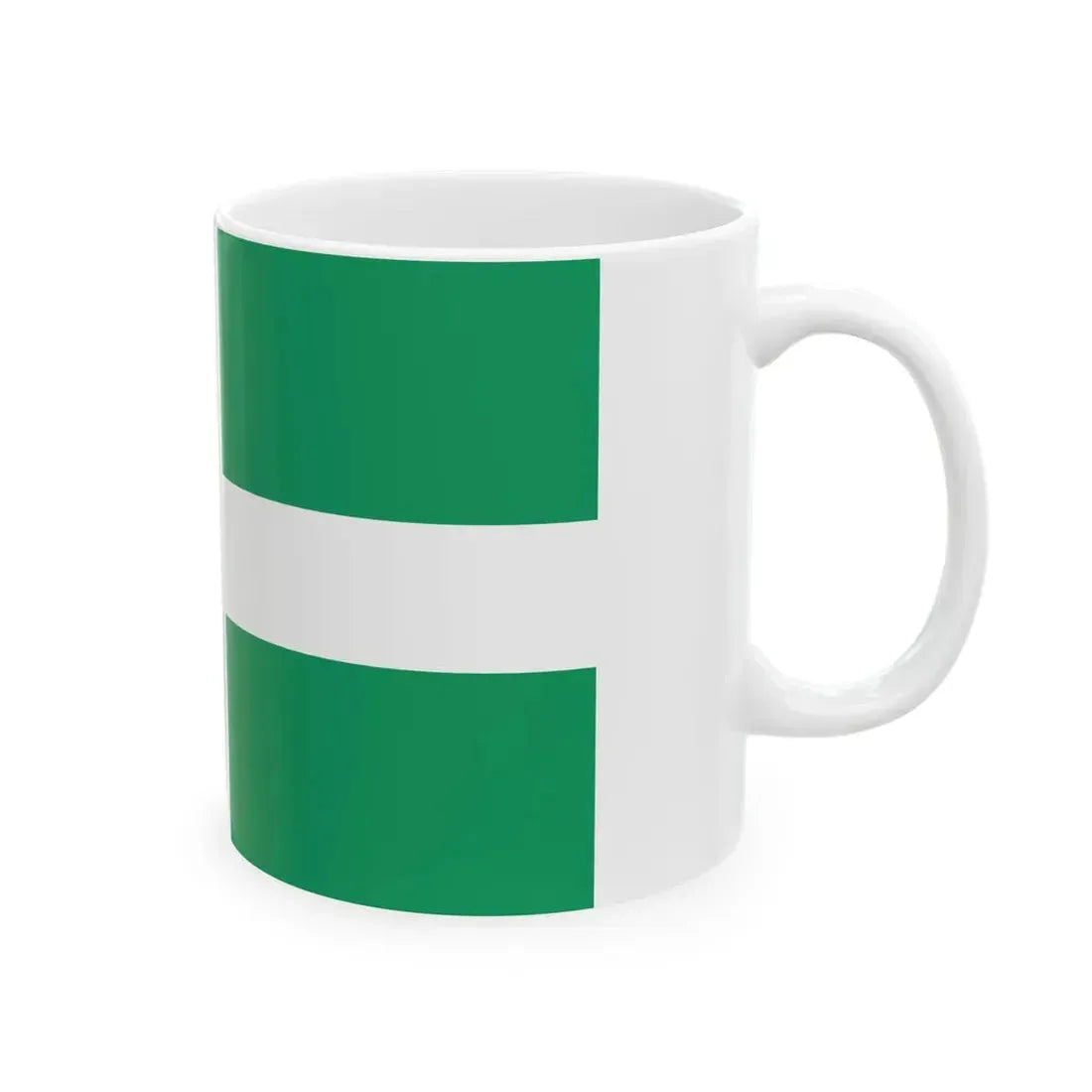 Proposed flag of Ireland 1957 (Ireland) White Coffee Mug - Go Mug Yourself