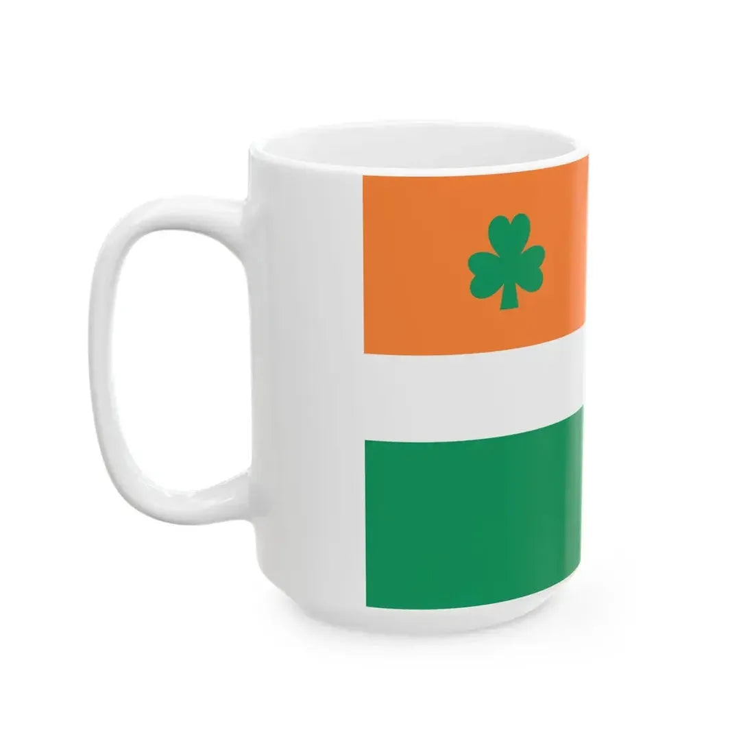 Proposed flag of Ireland 1957 (Ireland) White Coffee Mug - Go Mug Yourself