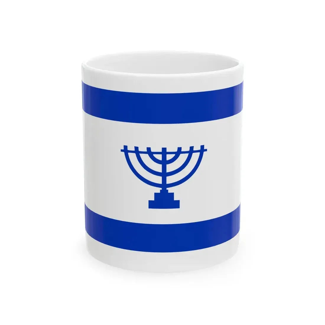Proposed flag of Judea (Israel) White Coffee Mug 11oz - Go Mug Yourself