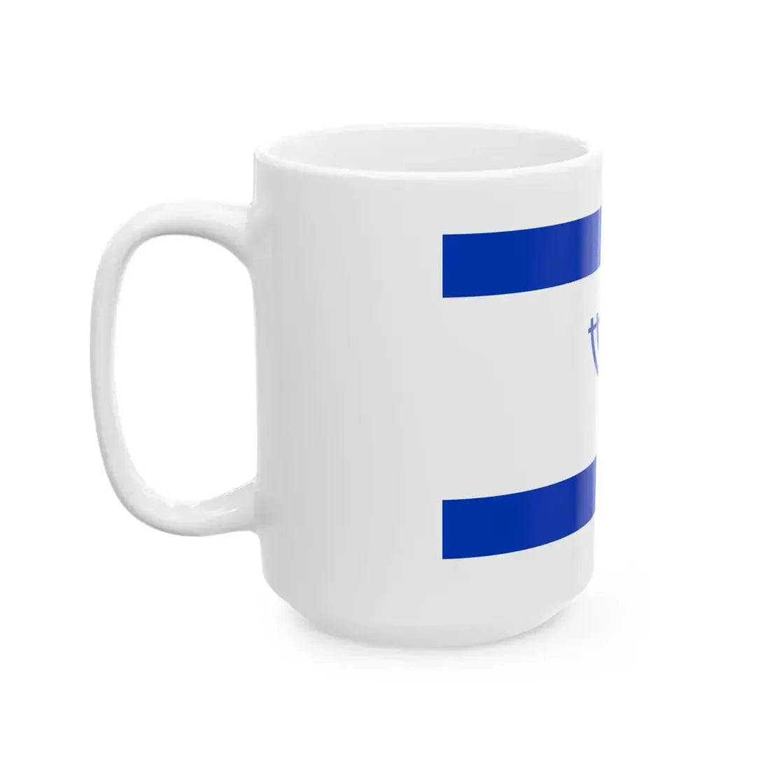 Proposed flag of Judea (Israel) White Coffee Mug - Go Mug Yourself