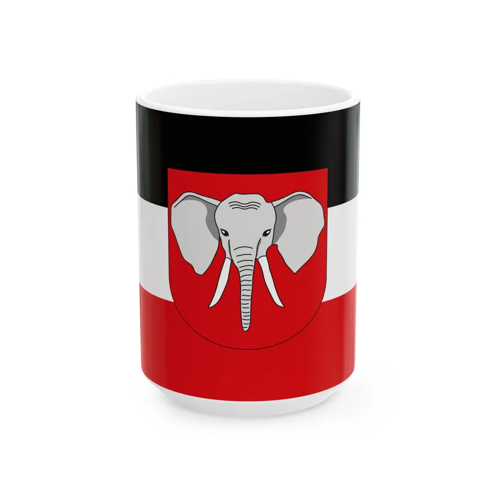 Proposed Flag of Kamerun 1914 (Cameroon) White Coffee Mug 15oz - Go Mug Yourself