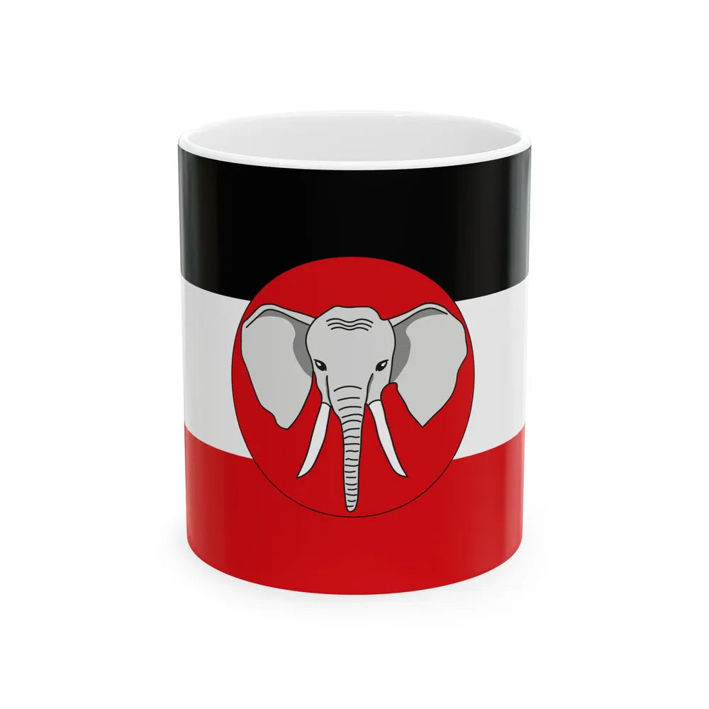Proposed Flag of Kamerun 1914 Variant (Cameroon) White Coffee Mug 11oz - Go Mug Yourself
