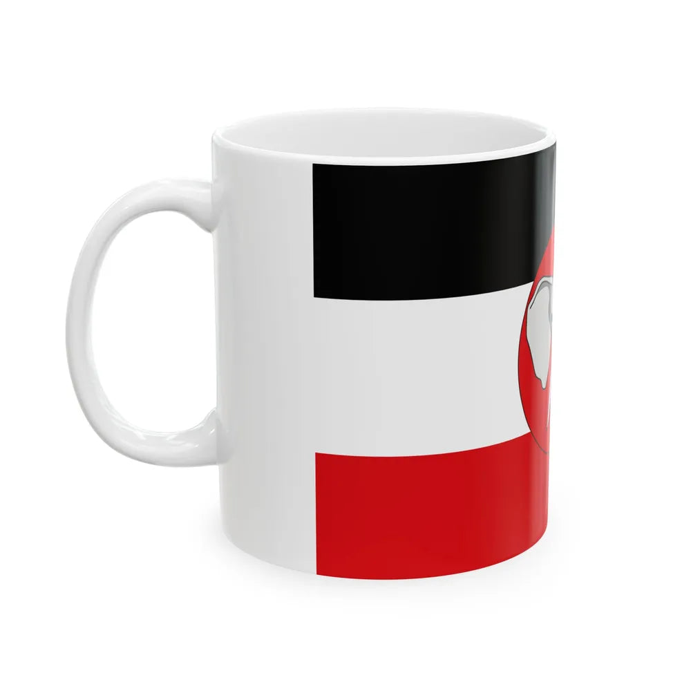 Proposed Flag of Kamerun 1914 Variant (Cameroon) White Coffee Mug - Go Mug Yourself