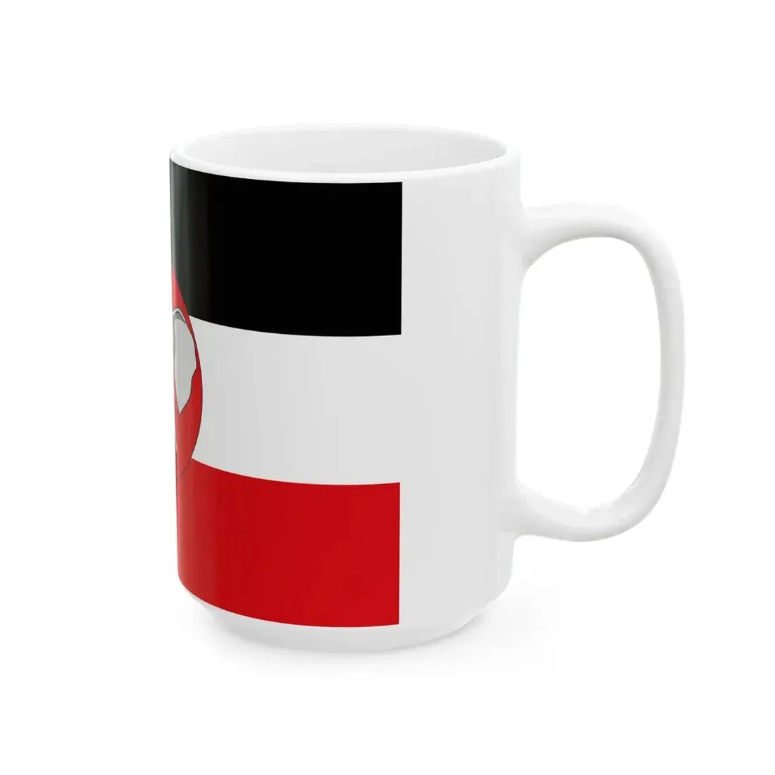 Proposed Flag of Kamerun 1914 Variant (Cameroon) White Coffee Mug - Go Mug Yourself