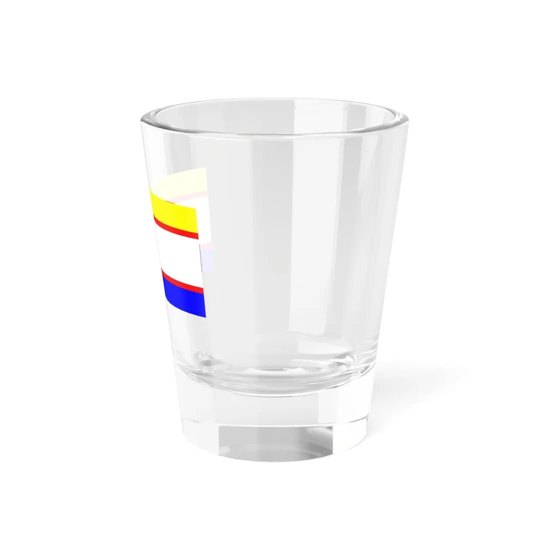 Proposed flag of Krymchaks (Russia) Shot Glass 1.5oz - Go Mug Yourself
