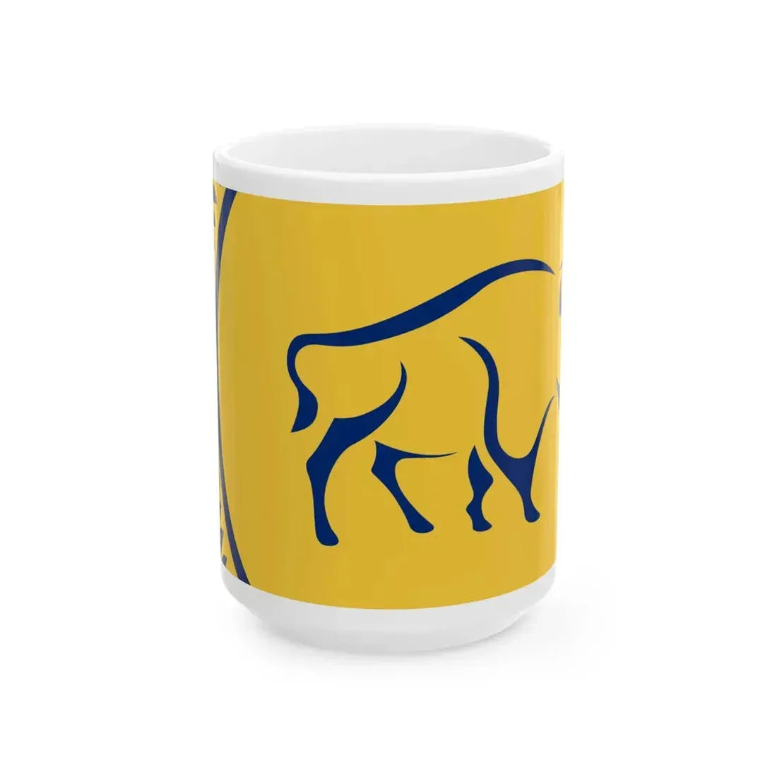 Proposed flag of Manitoba 2001 - Number 22 (Canada) White Coffee Mug 15oz - Go Mug Yourself