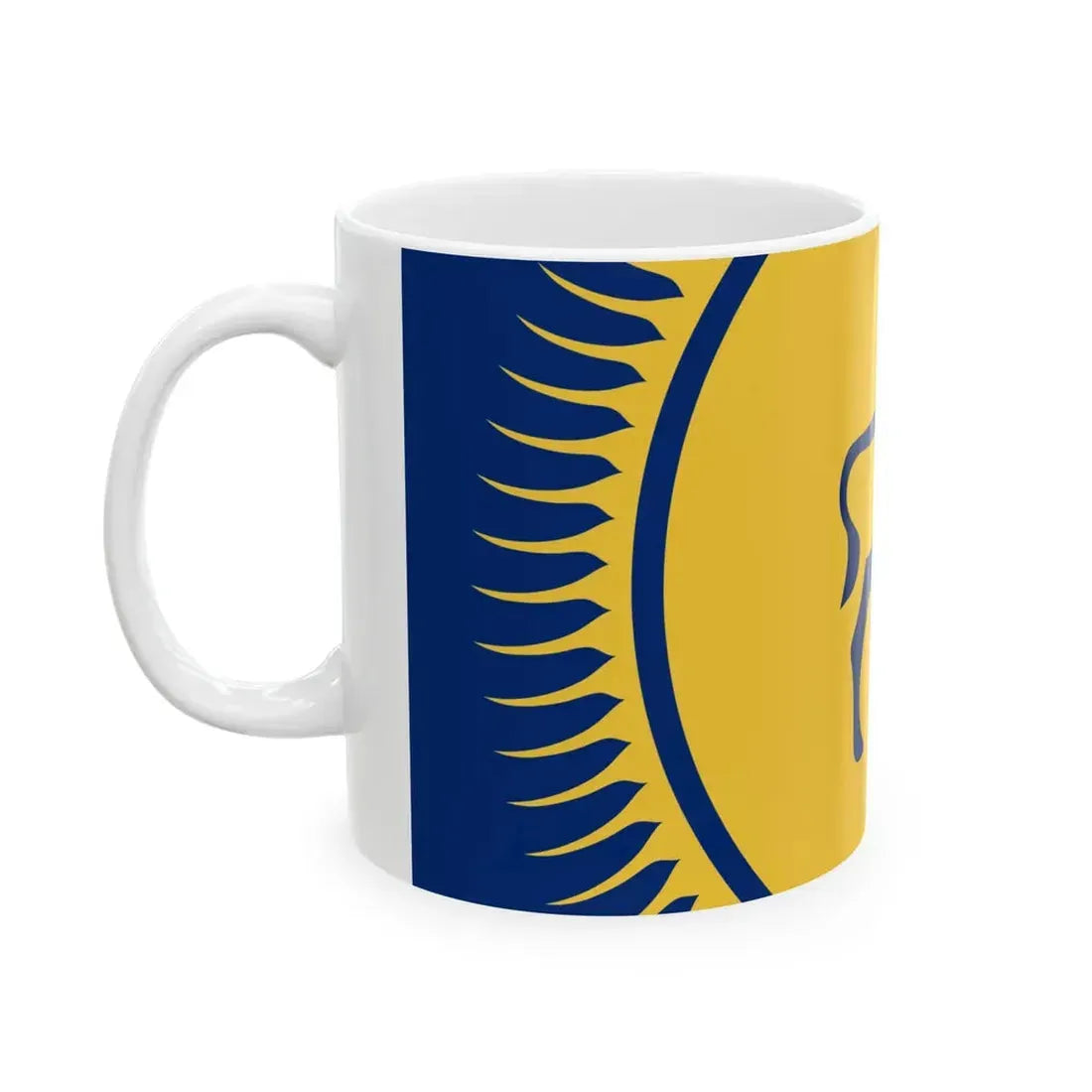 Proposed flag of Manitoba 2001 - Number 22 (Canada) White Coffee Mug - Go Mug Yourself