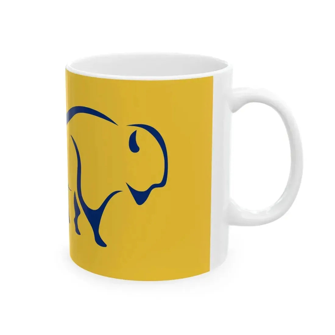 Proposed flag of Manitoba 2001 - Number 22 (Canada) White Coffee Mug - Go Mug Yourself