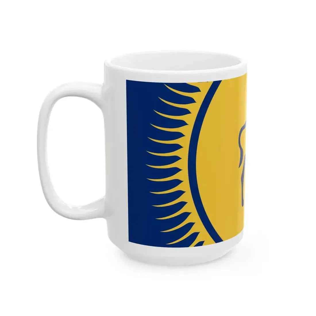 Proposed flag of Manitoba 2001 - Number 22 (Canada) White Coffee Mug - Go Mug Yourself