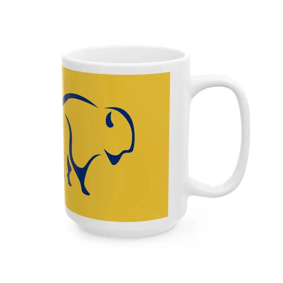 Proposed flag of Manitoba 2001 - Number 22 (Canada) White Coffee Mug - Go Mug Yourself