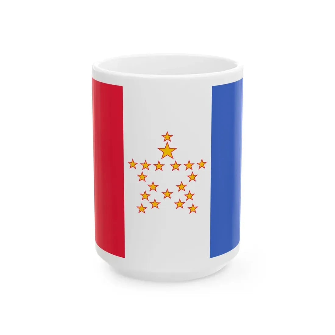 Proposed flag of Minnesota 1957 (United States) White Coffee Mug 15oz - Go Mug Yourself