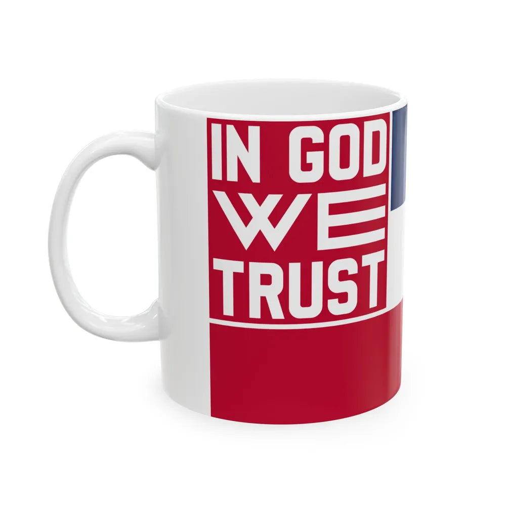 Proposed Flag of Mississippi (United States) White Coffee Mug - Go Mug Yourself