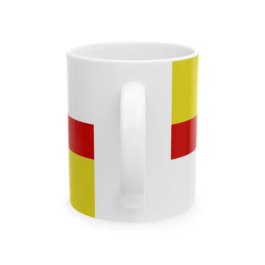 Proposed flag of Northern Ireland 1995 - 1 (Ireland) White Coffee Mug - Go Mug Yourself