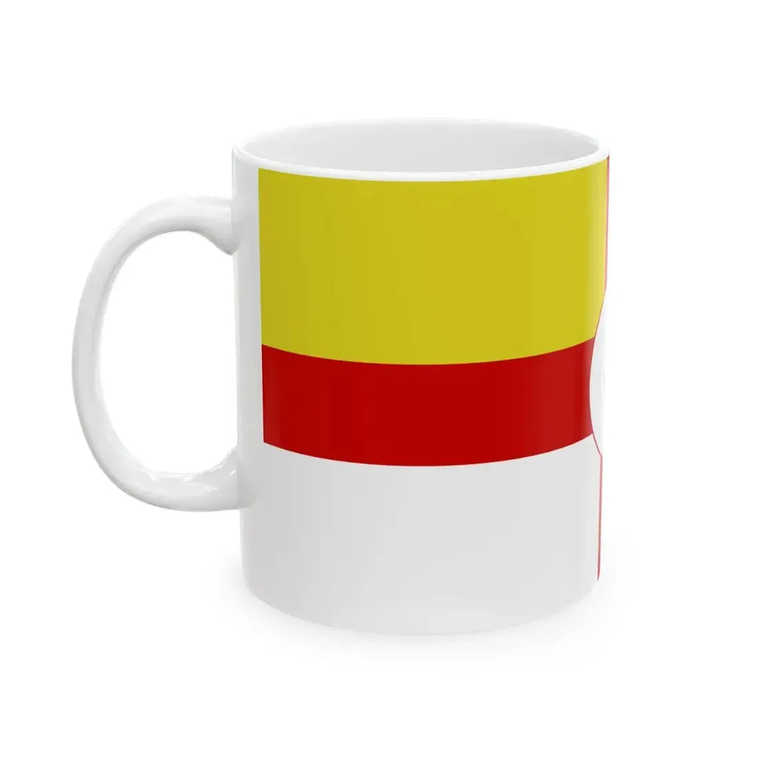 Proposed flag of Northern Ireland 1995 - 1 (Ireland) White Coffee Mug - Go Mug Yourself