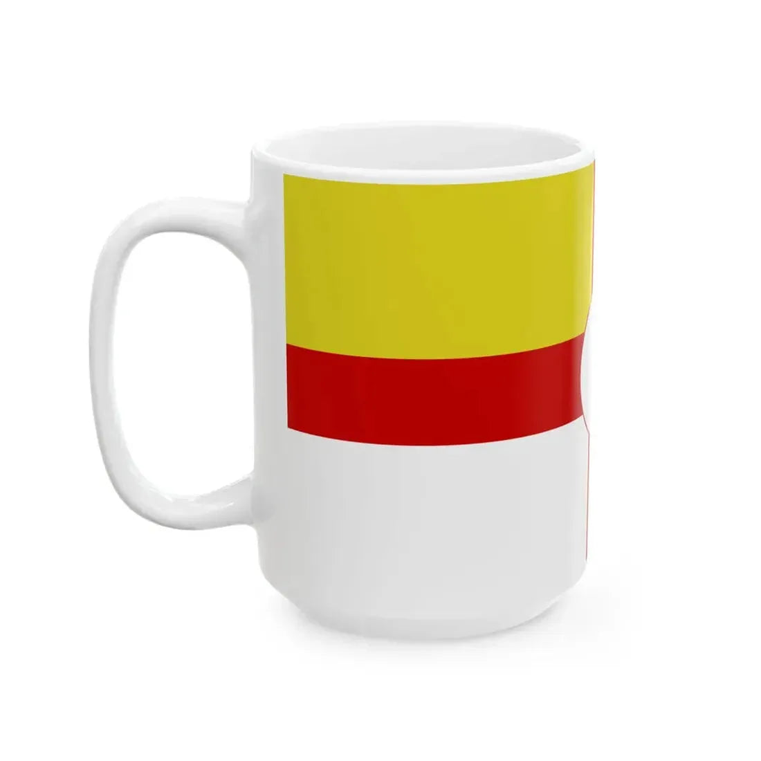 Proposed flag of Northern Ireland 1995 - 1 (Ireland) White Coffee Mug - Go Mug Yourself