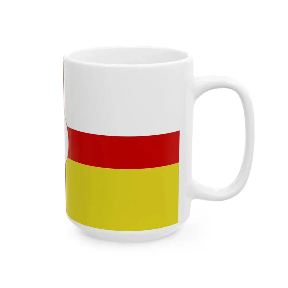 Proposed flag of Northern Ireland 1995 - 1 (Ireland) White Coffee Mug - Go Mug Yourself