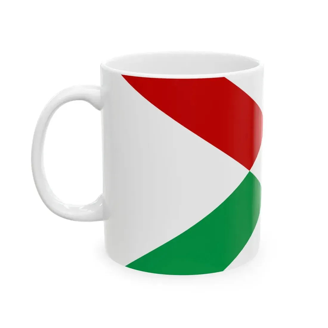 Proposed flag of Northern Ireland 1995 - 2 (Ireland) White Coffee Mug - Go Mug Yourself